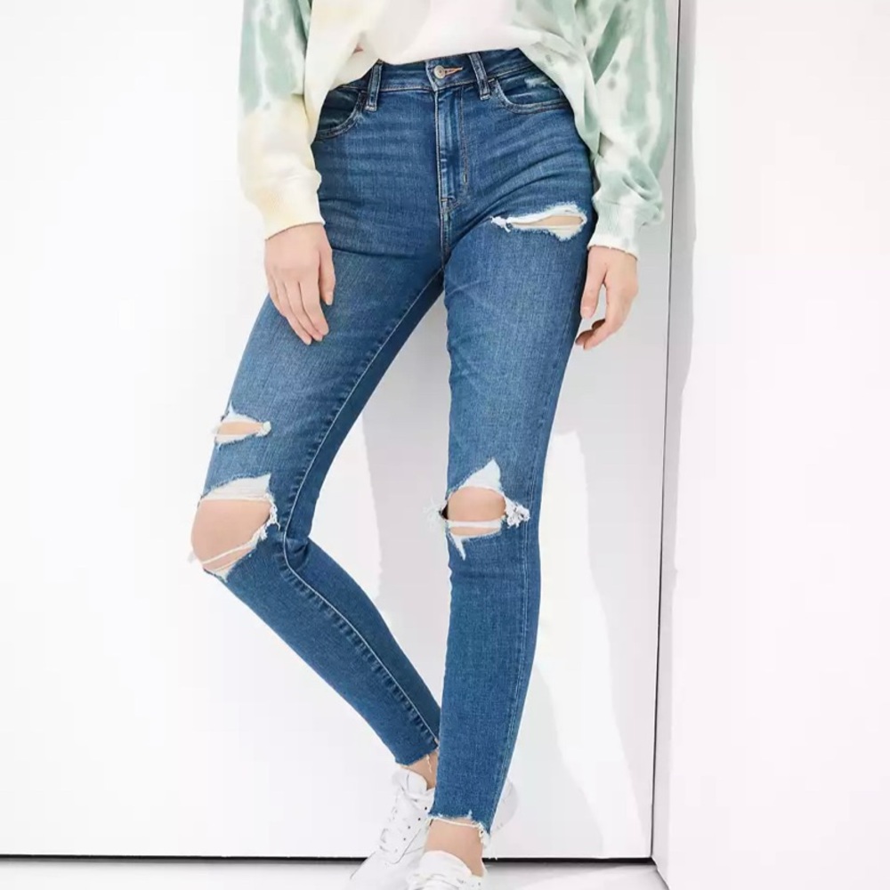 American Eagle high rise jeans